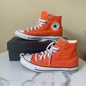 Converse All Star Orange High Tops